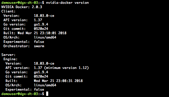 NVIDIA DGX Kubernetes Docker