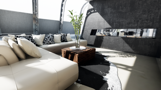 NVIDIA RTX ray traced image