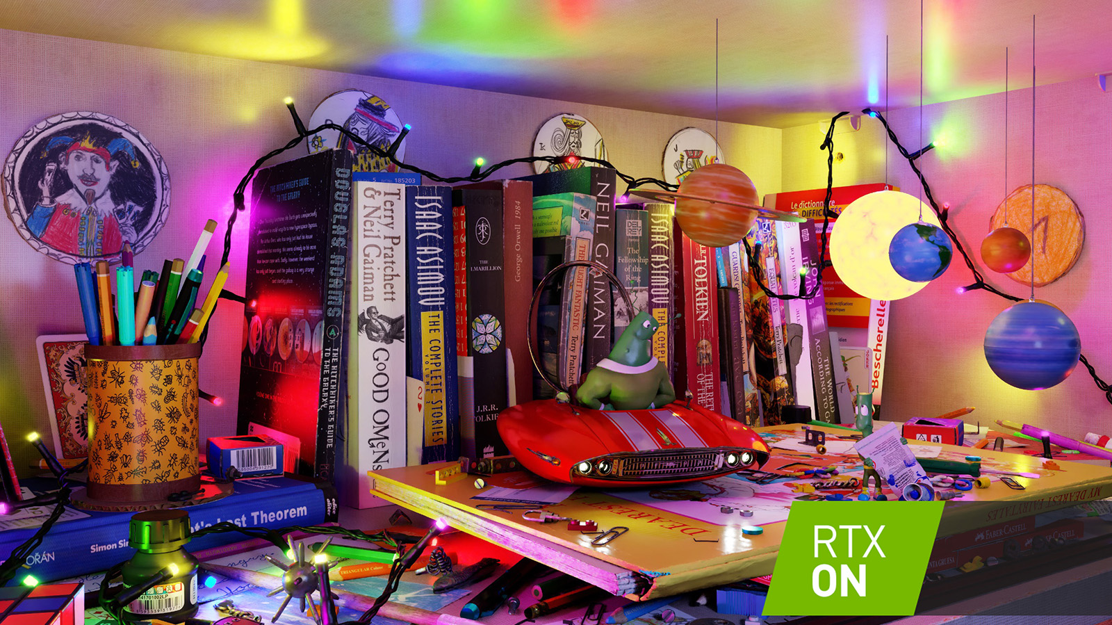 RTXDI Bookshelf Scene RTXDI Bookshelf Scene
