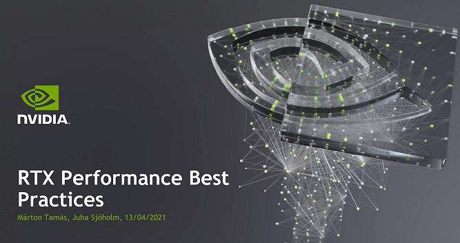 View presentation on RTX Advanced Performance Recommendations View presentation on RTX Advanced Performance Recommendations