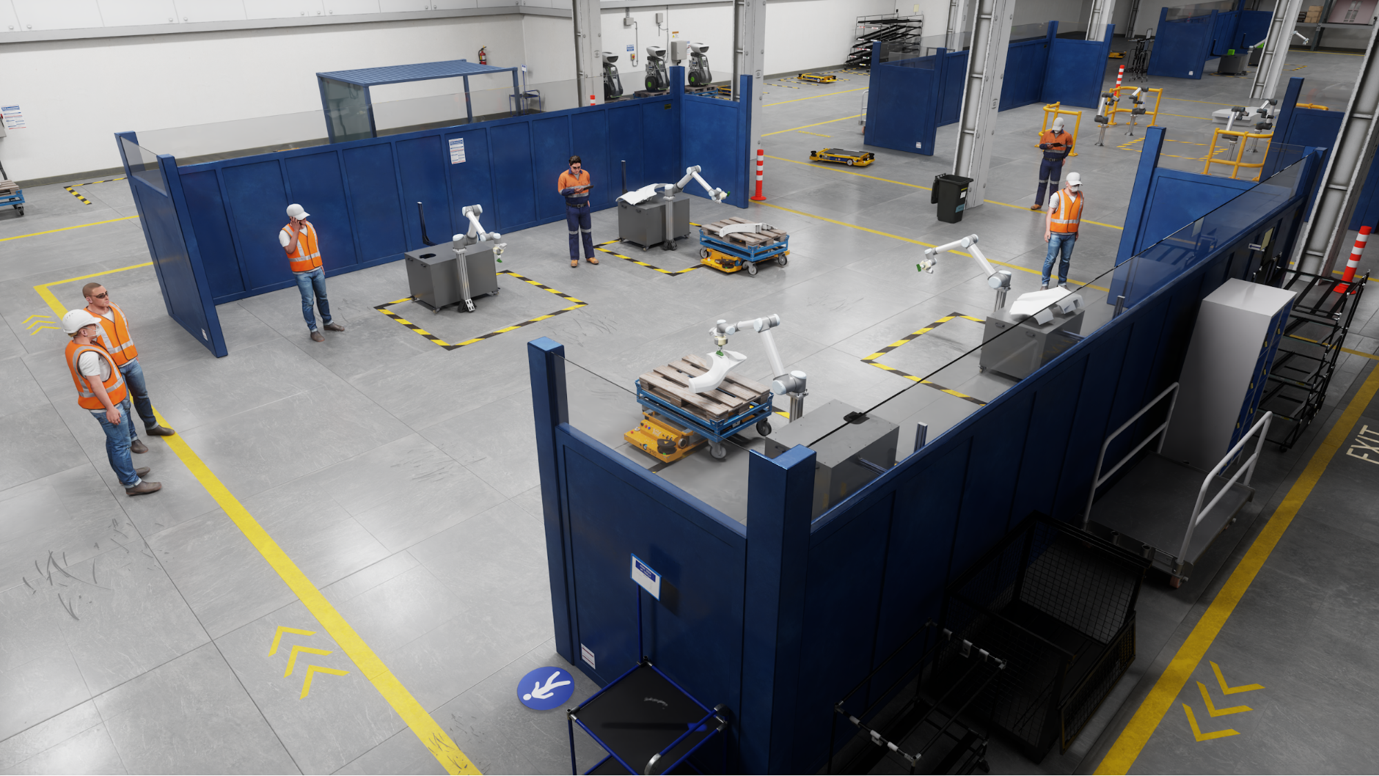 AI use for safety in factory