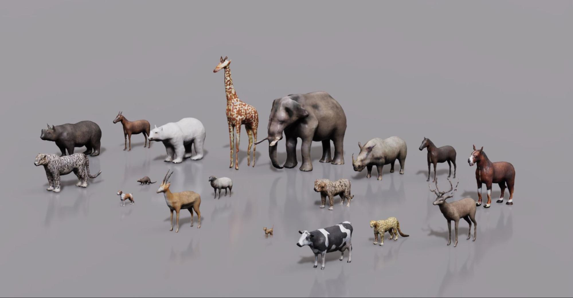 Build generative AI extensions to accelerate creation of 3D animals