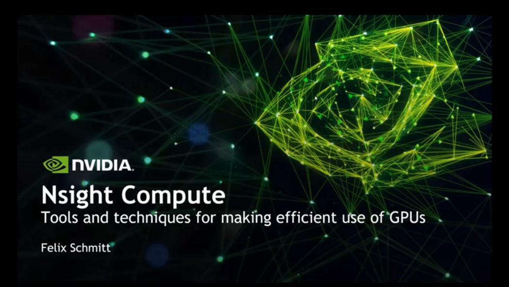 Efficient Use of GPUs